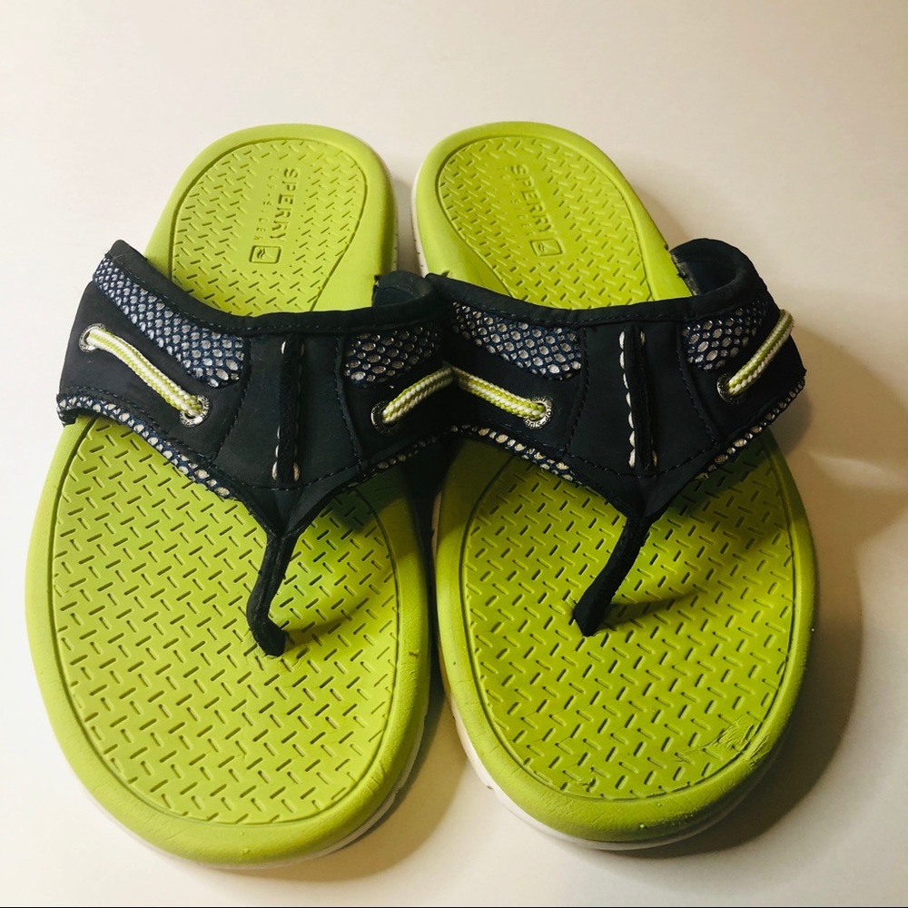 SPERRY TOP-SIDER Thong Flip Flops. Men’s 8M